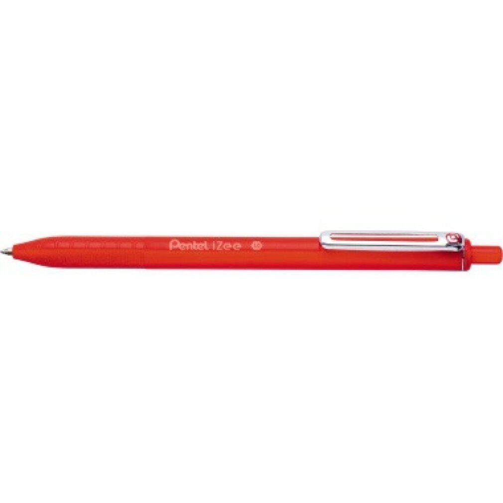 PENTEL Druckkugelschreiber Kugelschreiber iZee BX470-B 0,5mm Schaftes: rot