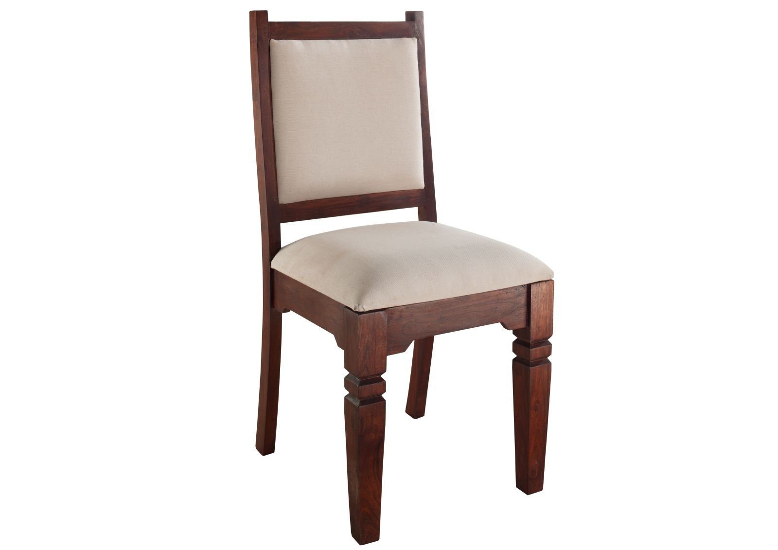 Massivmoebel24 Holzstuhl OXFORD, Stuhl Akazie 45x45x100 nougat lackiert OXFORD #610