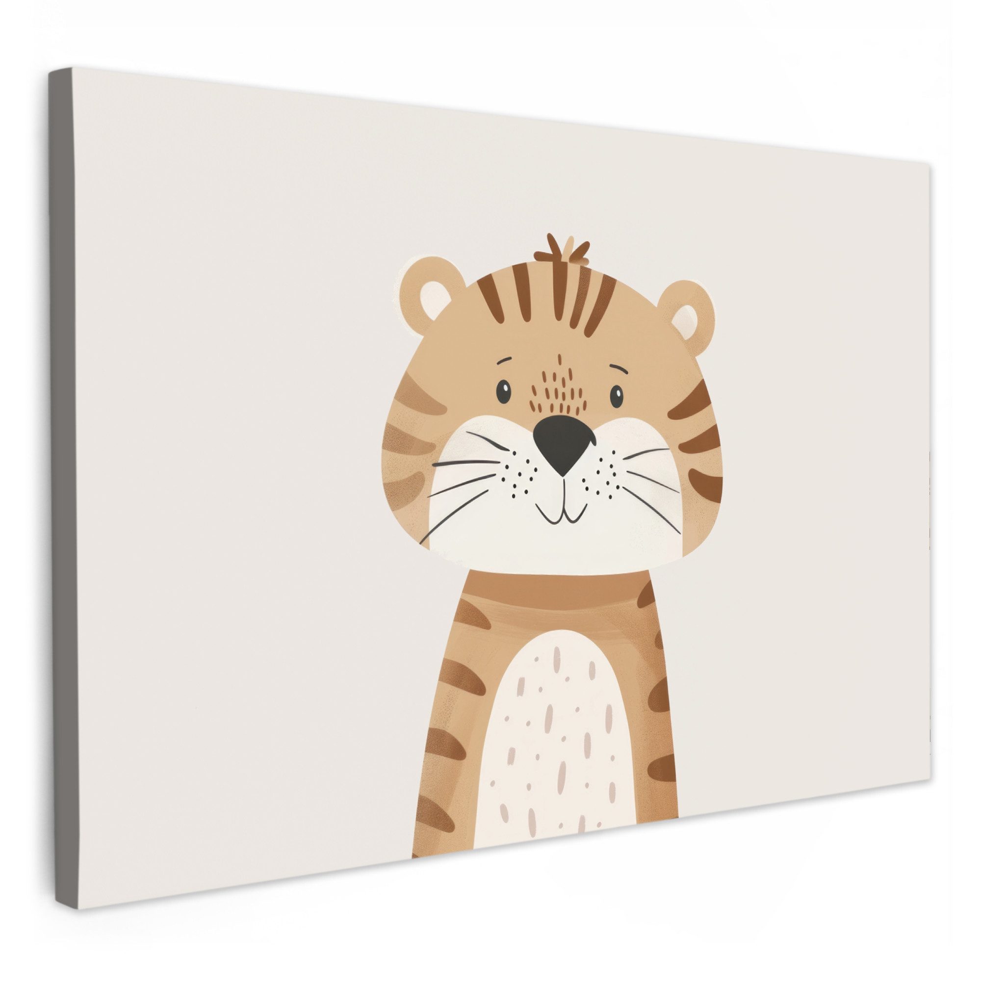 OneMillionCanvasses® Leinwandbild Tiger - Wilde Tiere günstig online kaufen