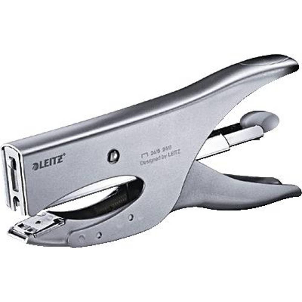 LEITZ Heftzange 5549, Heftleistung: 40 Blatt, matt-silber