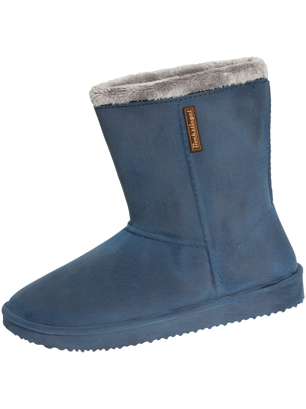 Bockstiegel Damen Winterboot Vanessa dunkelblau Winterstiefel günstig online kaufen