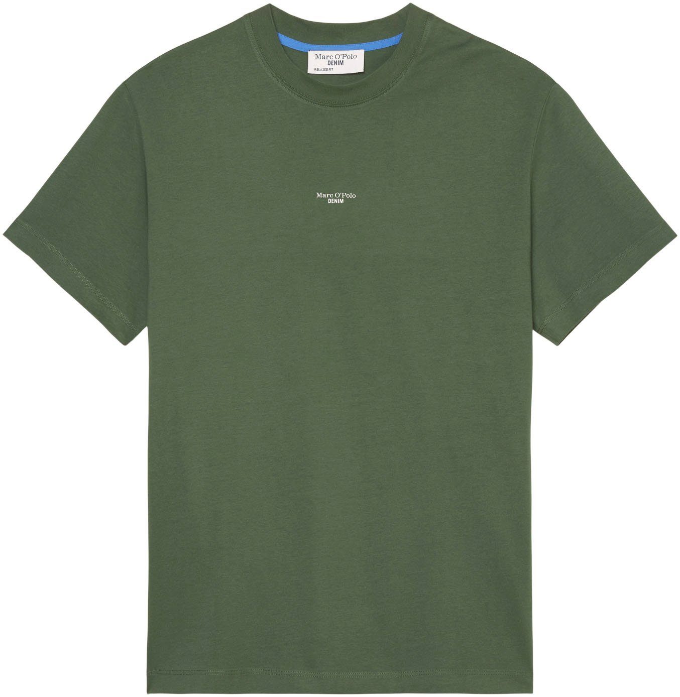 splendor DENIM Logo-Druck mit green O'Polo T-Shirt Marc kleinem