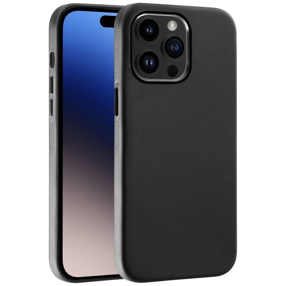Vivanco Handyhülle MAG Classic Cover für iPhone 15 Pro 63896, MagSafe kompatibel, Spritzwassergeschützt, Staubdicht, Wasserabweisend