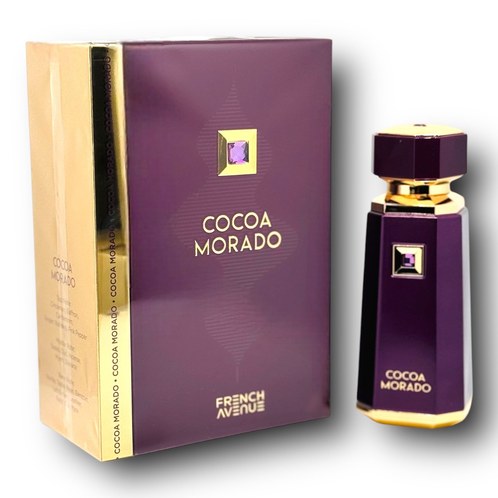 French Avenue Eau de Parfum Cocoa Morado, Glasflakon, Parfüm EDP, Unisex Duft