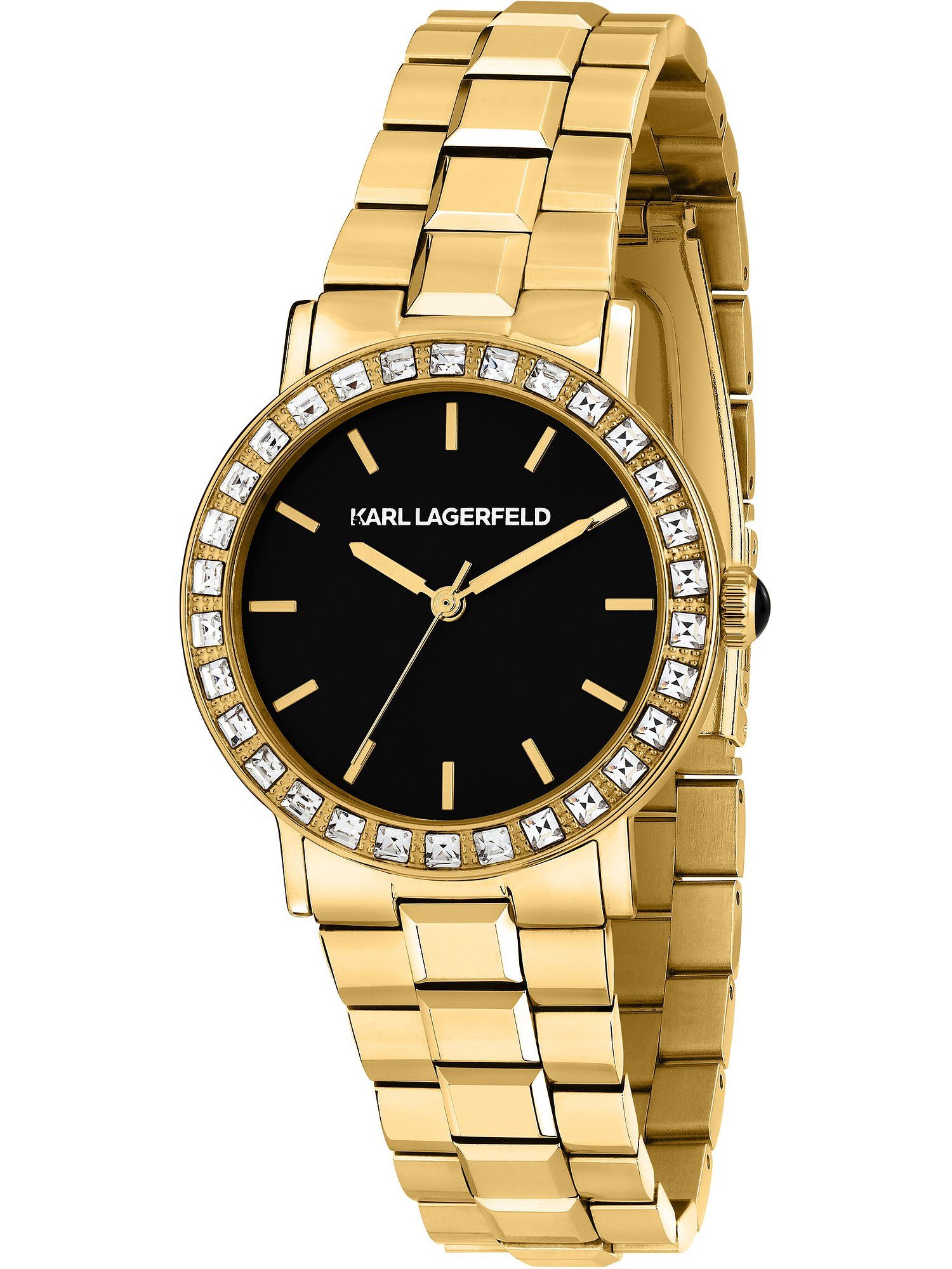 KARL LAGERFELD Quarzuhr Karl Lagerfeld Damen-Uhren Analog Quarz