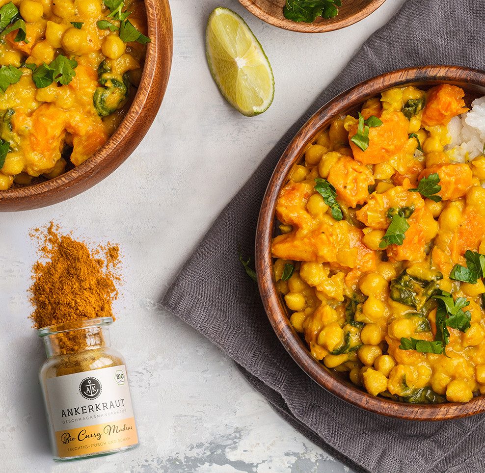 Ankerkraut Gewürz BIO Curry Madras, Ankerkraut BIO Curry Madras Gewürz - Kochen