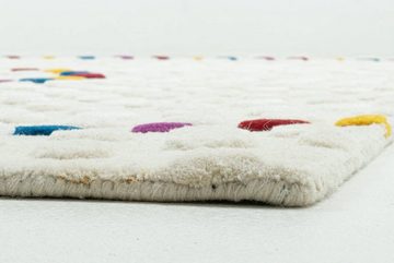 Teppich Como, THEKO, Rechteckig, moderner Handtuftteppich, 160 x 230 cm, ivory