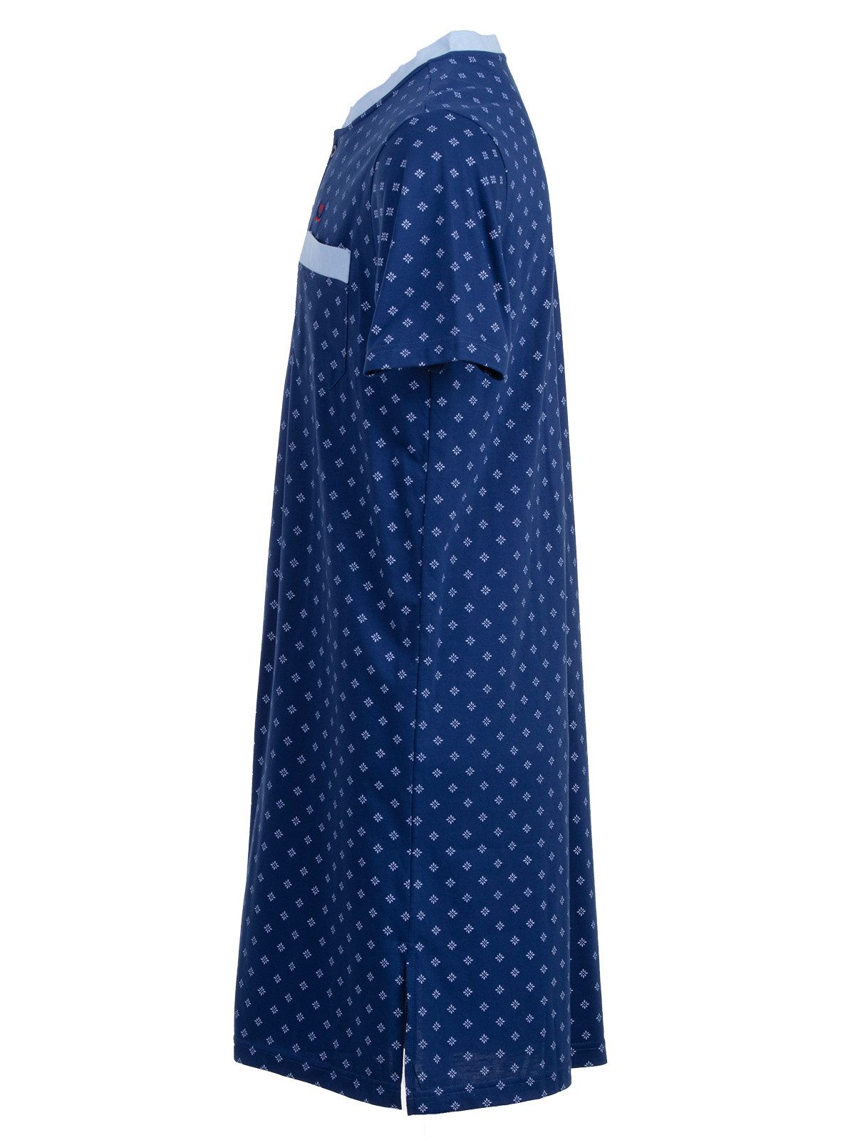 Henry Terre Nachthemd Nachthemd Kurzarm - Diamond Flower günstig online kaufen