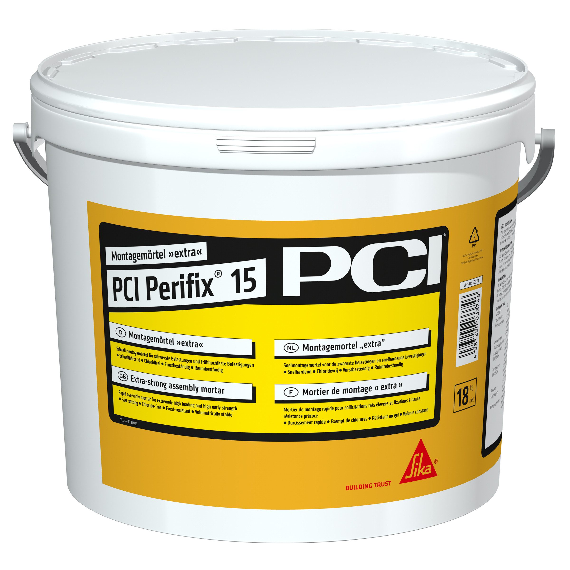 PCI Mörtel PCI Perifix® 15 grau 18 kg