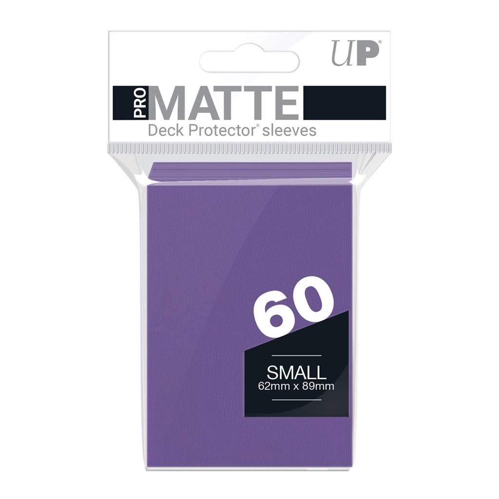 UltraPRO Sammelkarte 60 Small Card Protector Sleeves : Pro-Matte - Purple