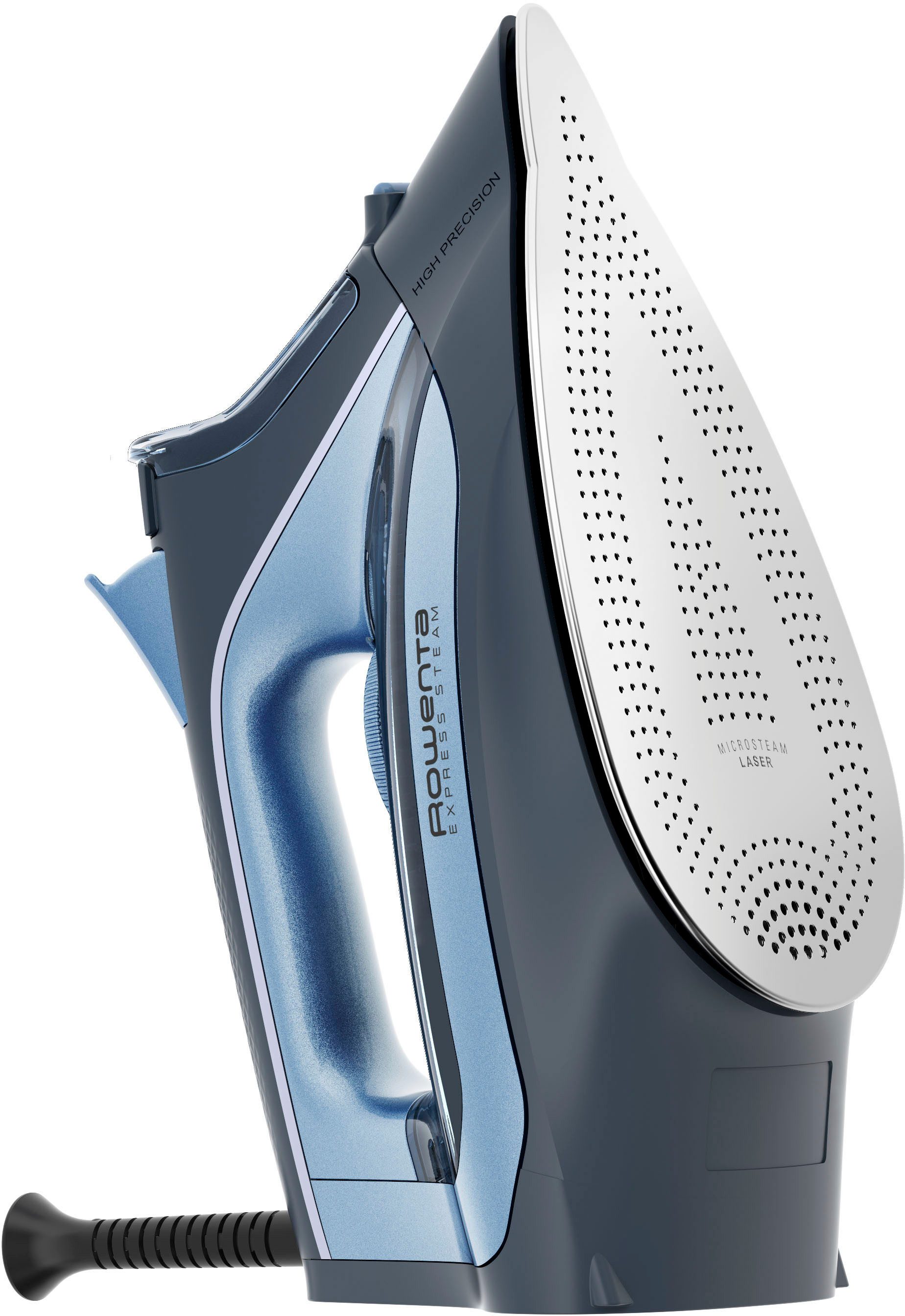 Rowenta Dampfbügeleisen Express Steam, dunkelblau/hellblau, Eco Funktion, 2500 W, Dauerdampfmenge 40 g/Min, Dampfstoß 160 g/Min, Tropfstop, DW4320