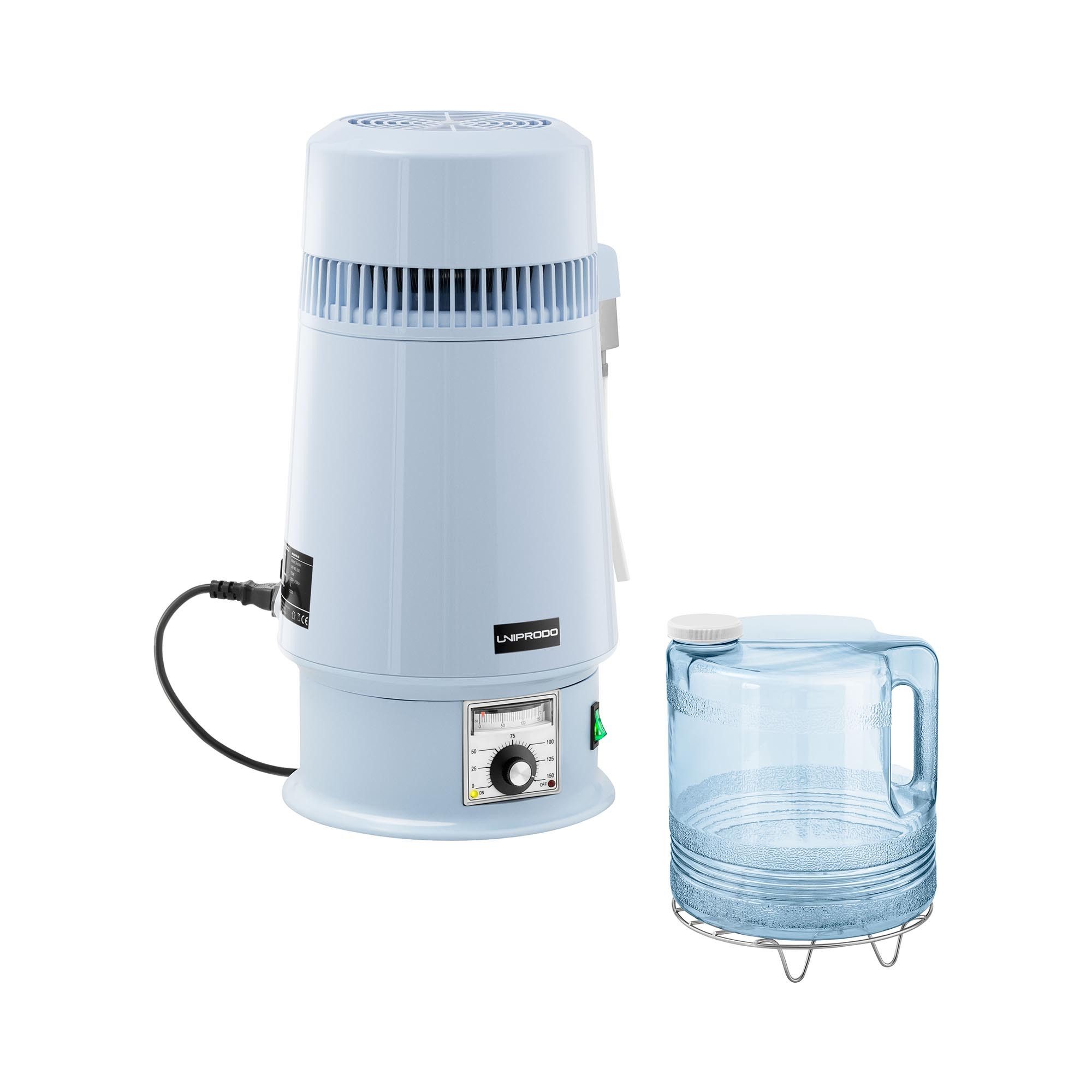 Wasserfilter Destilliergerät Wasserdestilliergerät Wasserdestillierer 4 L Temp.
