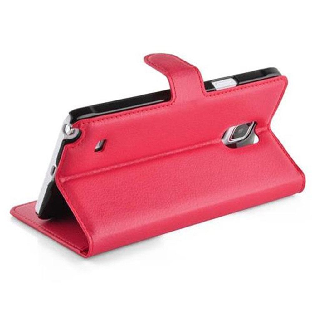 Cadorabo Handyhülle für Samsung Galaxy NOTE 4 Hülle Samsung Galaxy NOTE 4, Hülle Schutzhülle mit Standfunktion, Kartenfach und Magnetverschluss