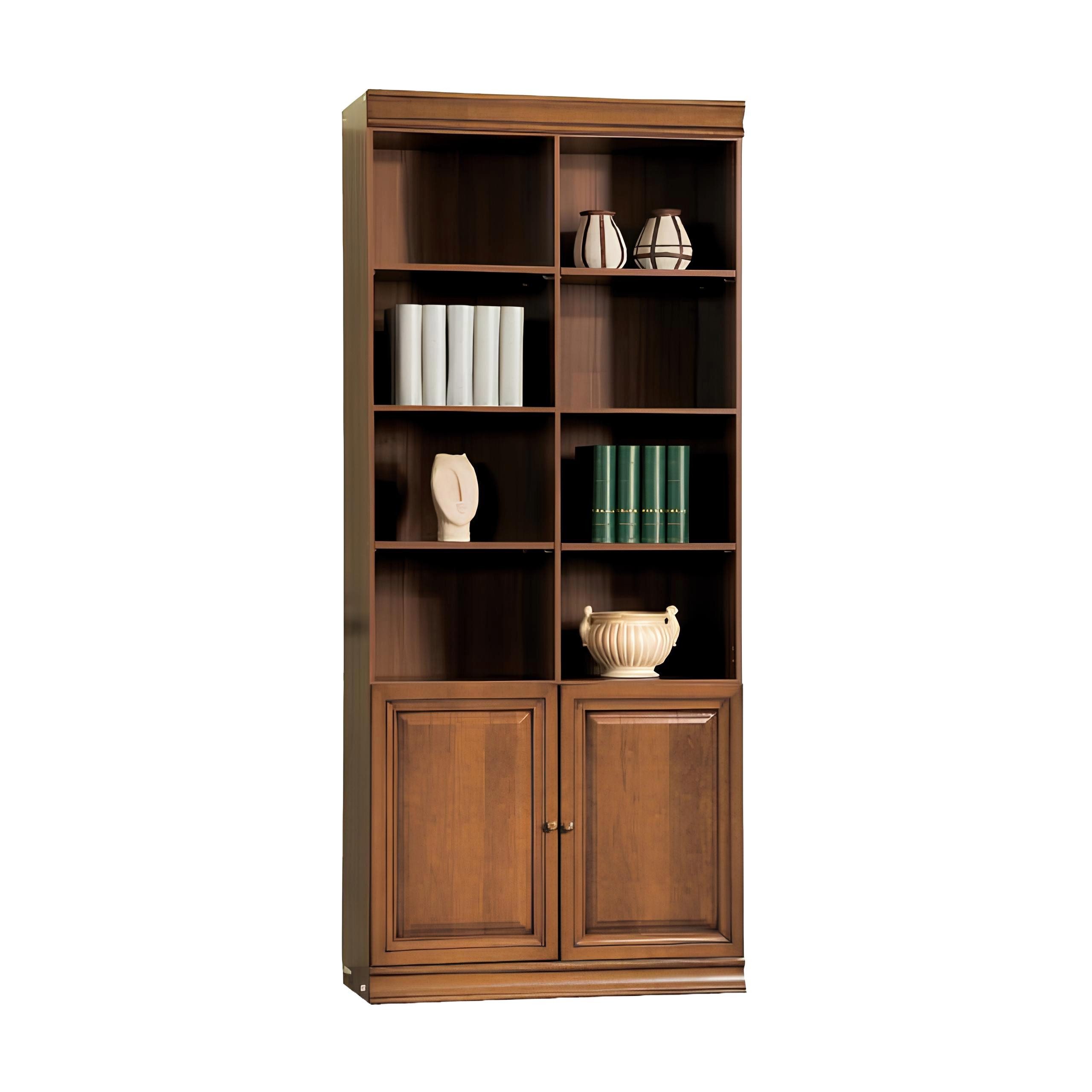 Xlmoebel Vitrine Vitrinenschrank SE-3 aus hochwertigem Holz mit eleganten Linien (1-St., Klassische Schränke Schrank Schrankwand - Model SE-3) Hergestellt in Europa