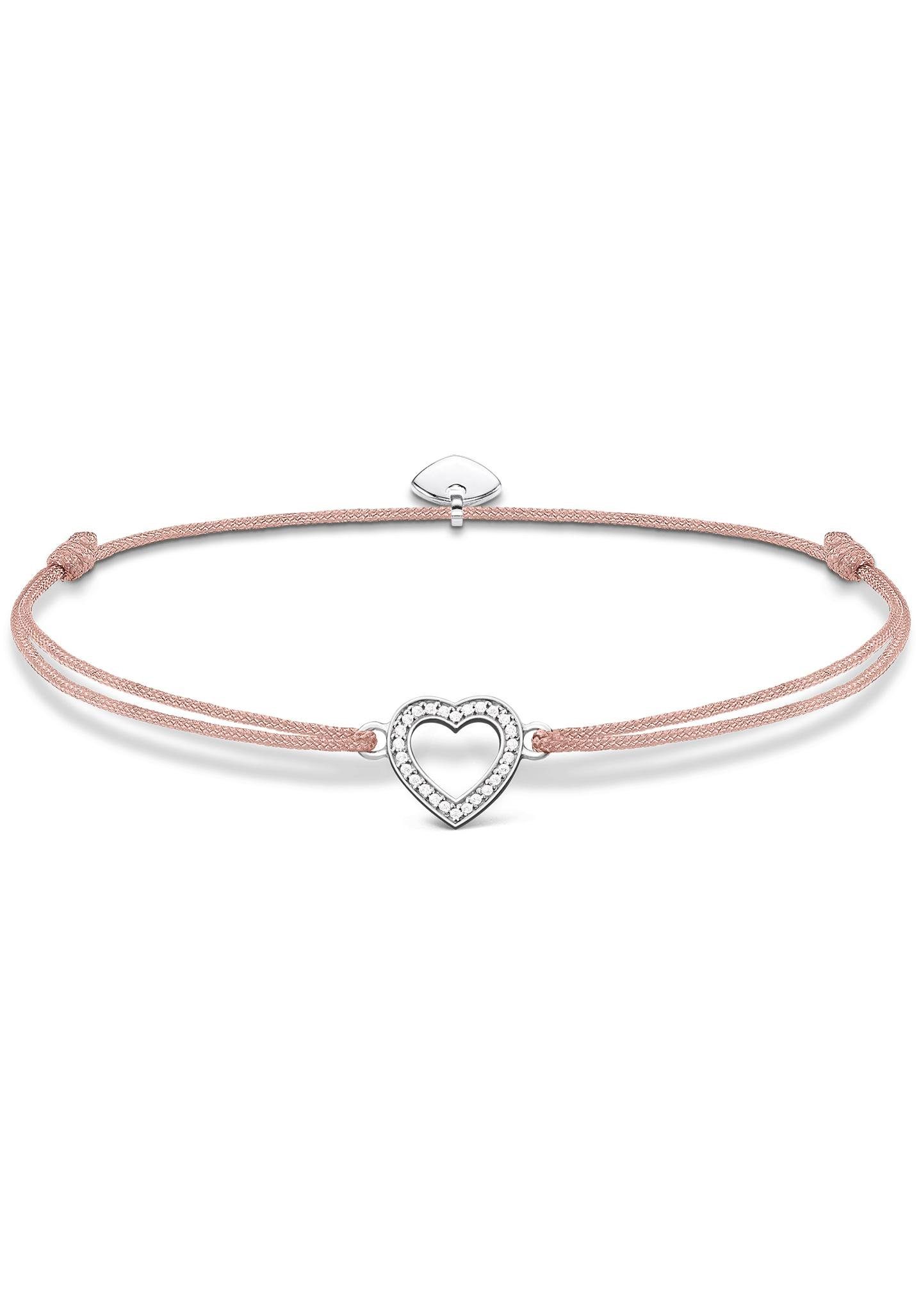 Thomas Sabo Armband Little Secret Herz, mit Zirkonia