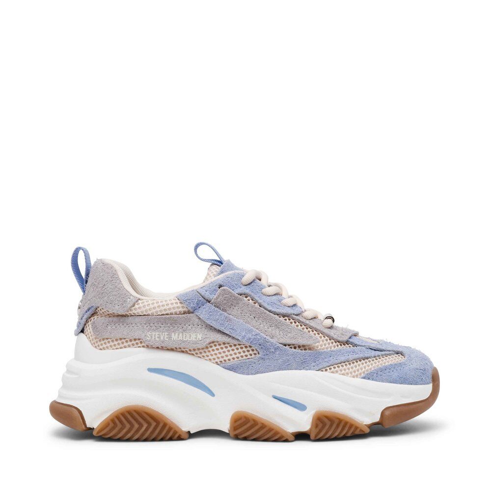 STEVE MADDEN Steve Madden - Speeder - Blau Schnürschuh günstig online kaufen