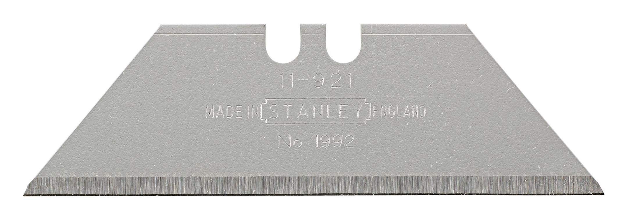 STANLEY Cuttermesser, Klinge: 1.9 cm, (5 Stück), Trapezklinge Nr.0-11-921 a