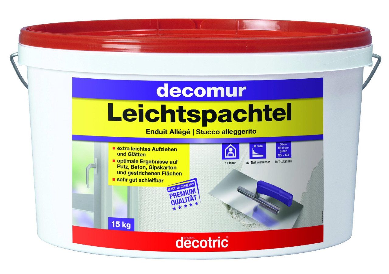 decotric® Spachtelpulver Decotric Decomur Leichtspachtel 15 kg