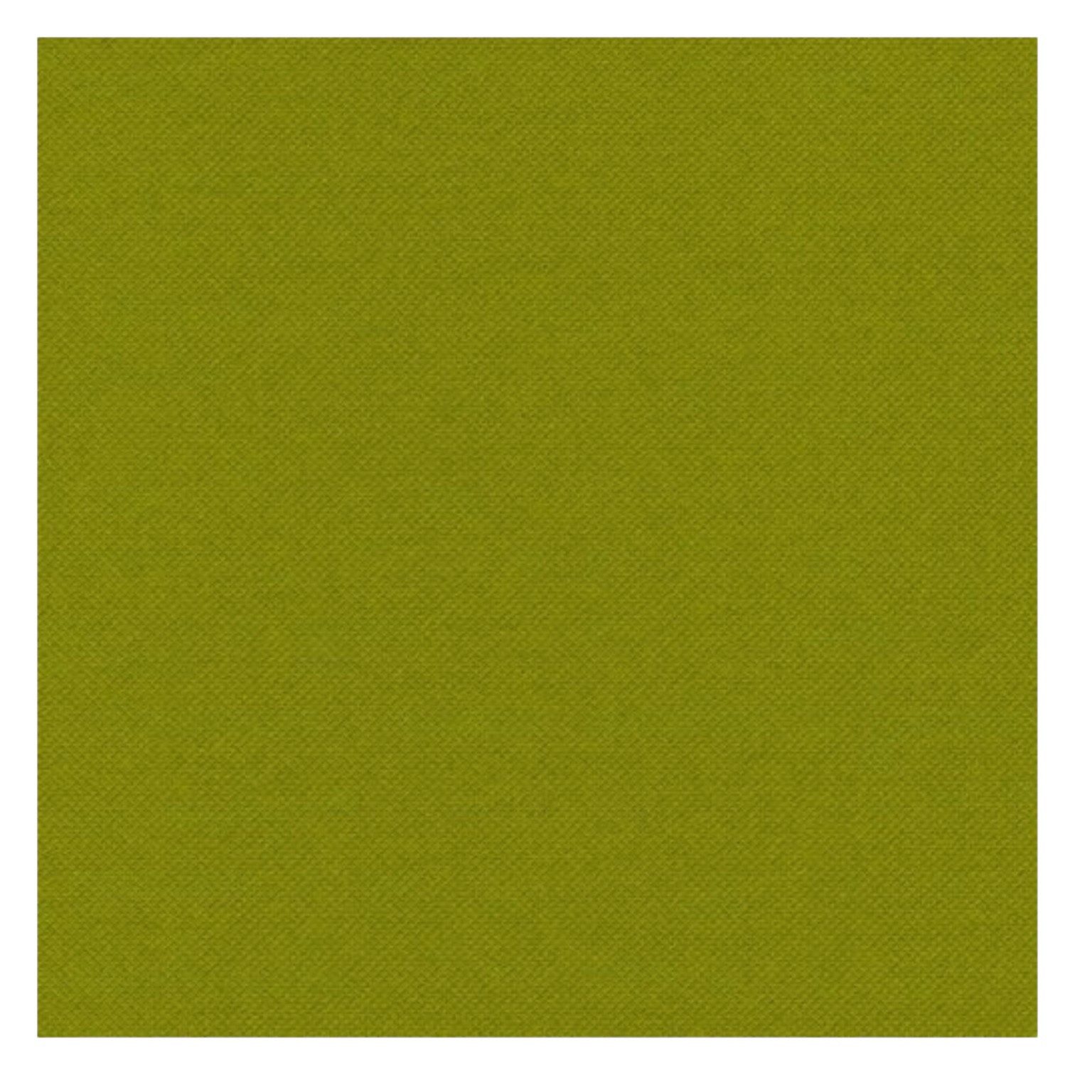 PAPSTAR Papierserviette Серветки Grün Olivgrün uni Stoffoptik Tissue 33x33cm, 20 St.