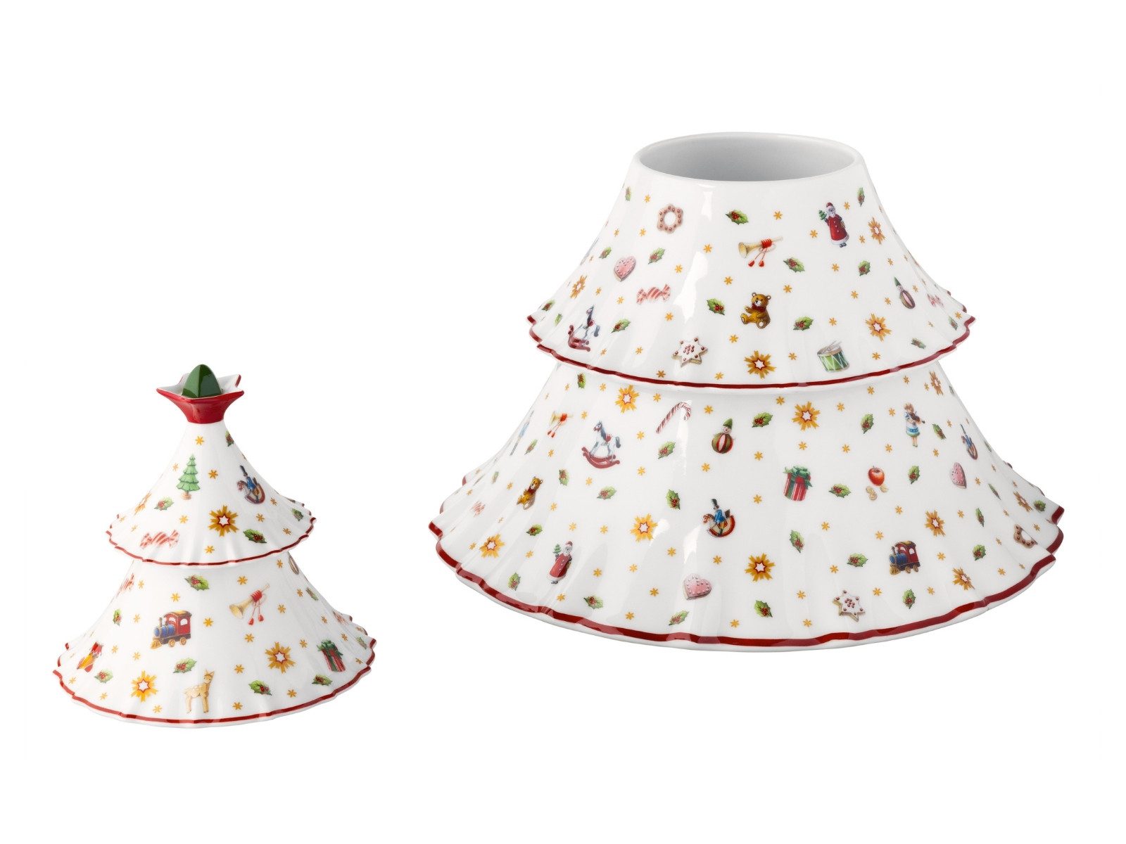 Villeroy & Boch Keksdose Toy's Delight Baum Dose 27,8cm, Premium Porcelain – Bild 2 von 5