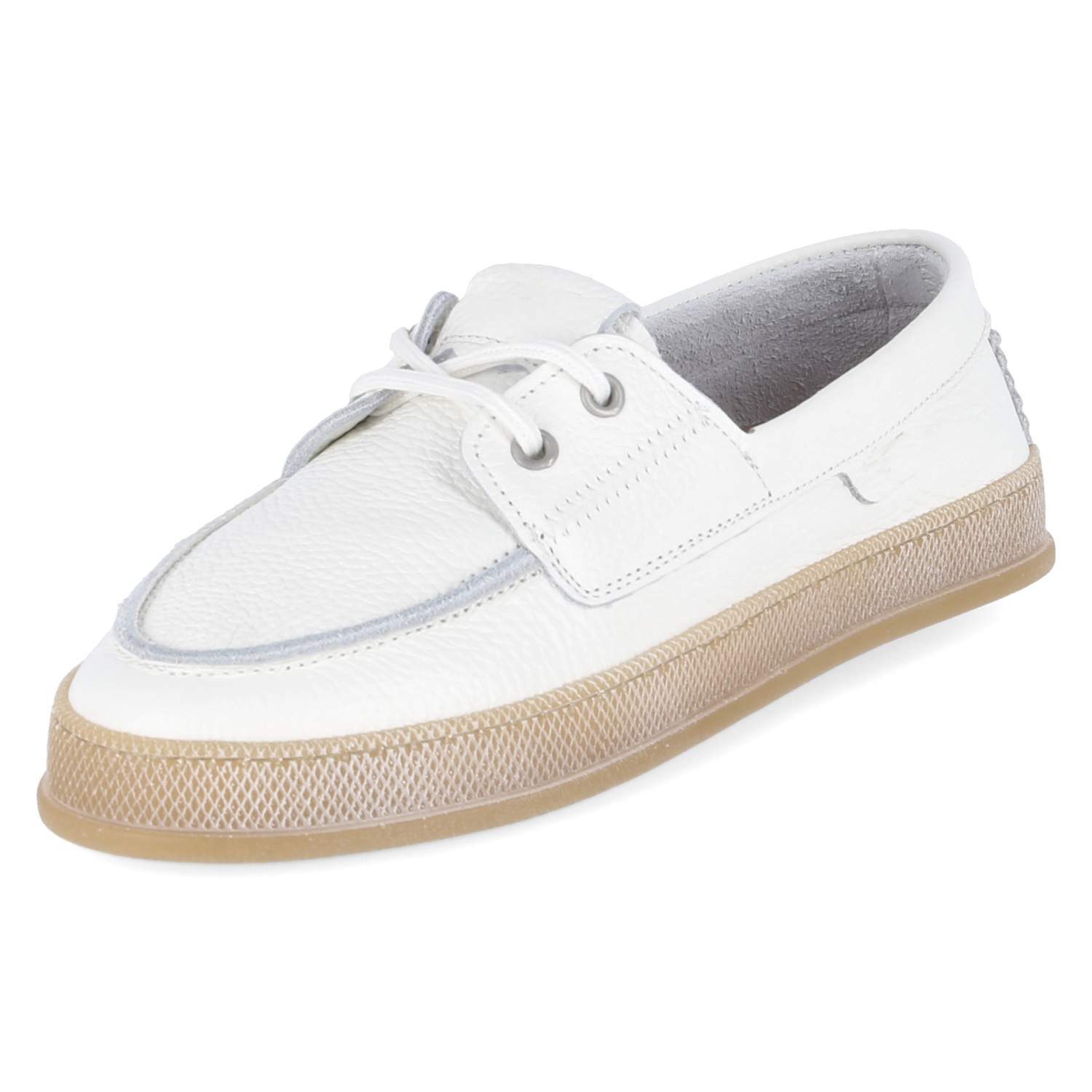 Tamaris Tamaris 1-23615-46-117 Damen Glattleder weiss Schnürschuh günstig online kaufen