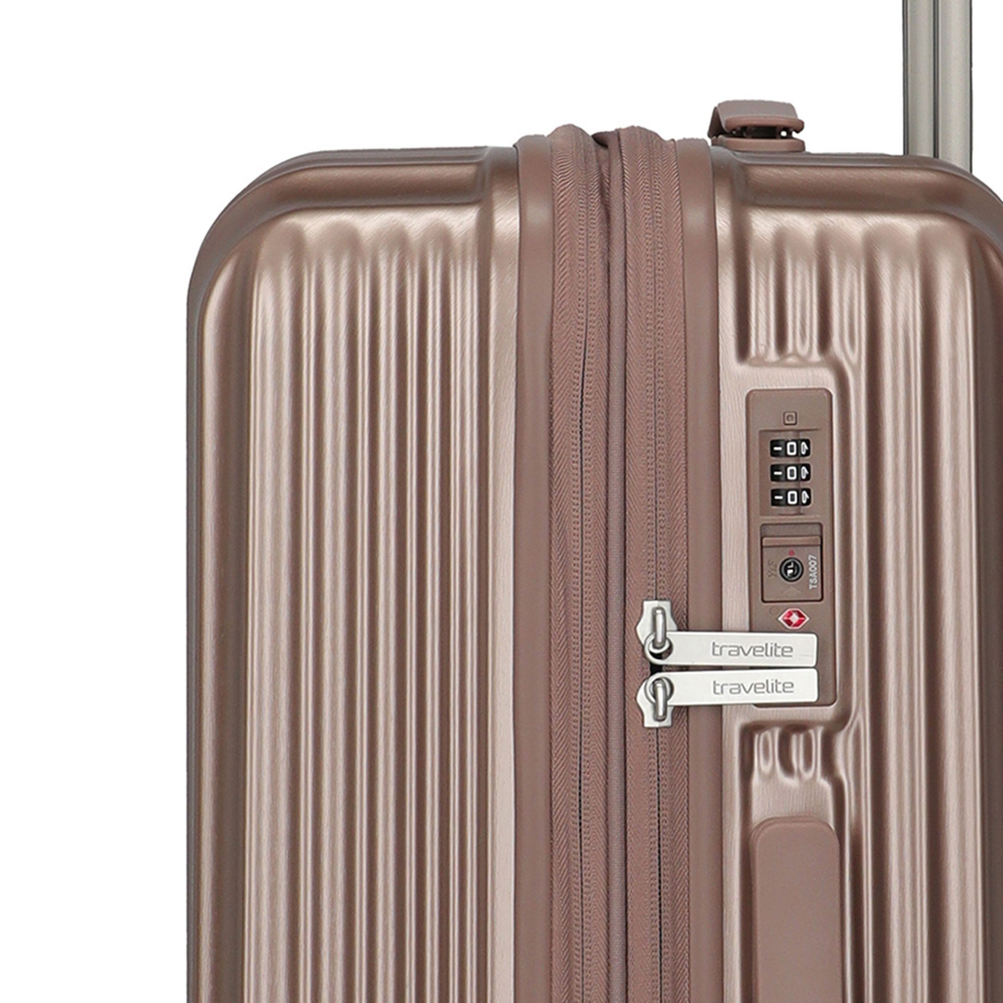 travelite Hartschalen-Trolley Paros, 4 Rollen, ABS – Bild 4 von 5