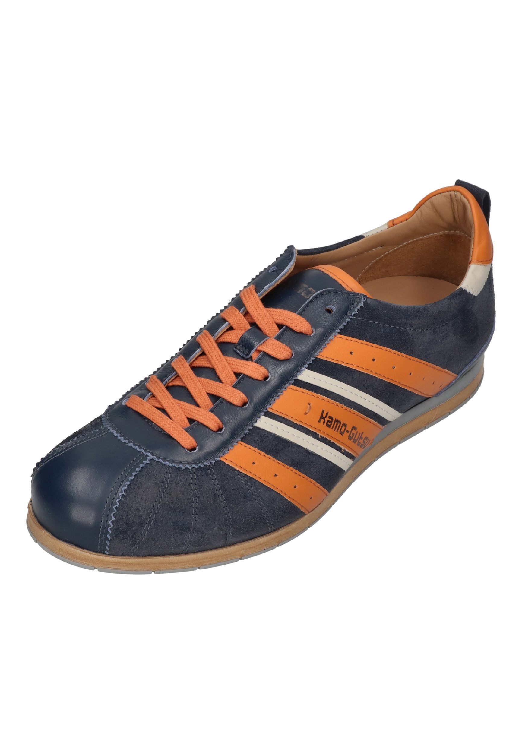 Kamo-Gutsu TIFO 049 Sneaker Denim Arancio