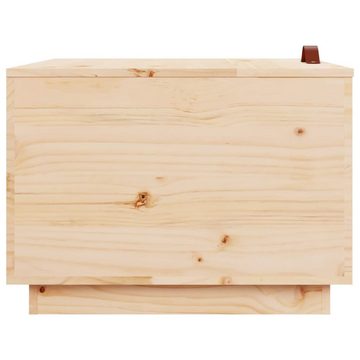 vidaXL Fächerschrank Aufbewahrungsboxen mit Deckeln 3 Stk. Massivholz Kiefer (3-St)