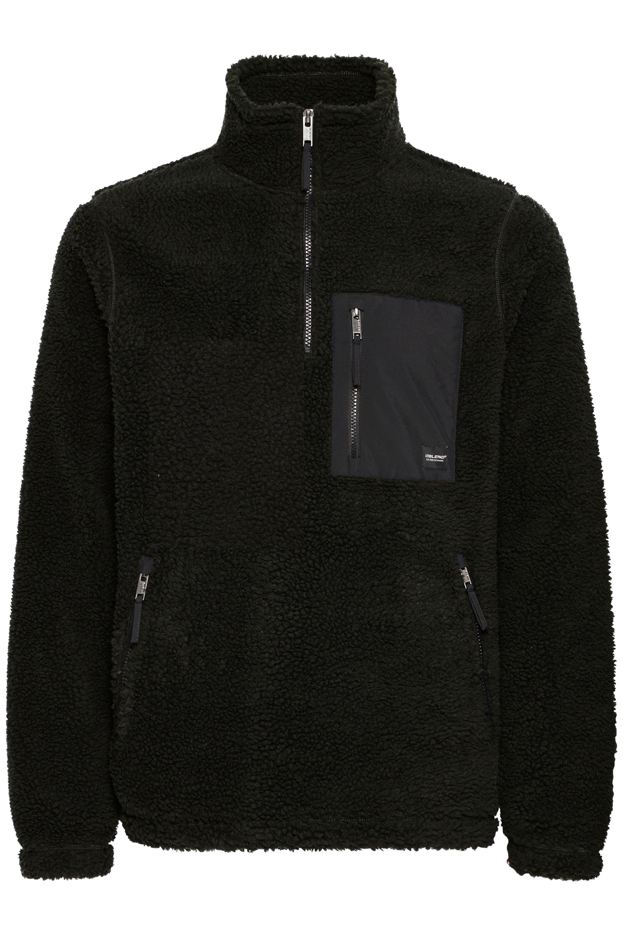 Blend Fellimitatjacke BHMTOTTO Lässiger Troyer in Teddy-Optik günstig online kaufen