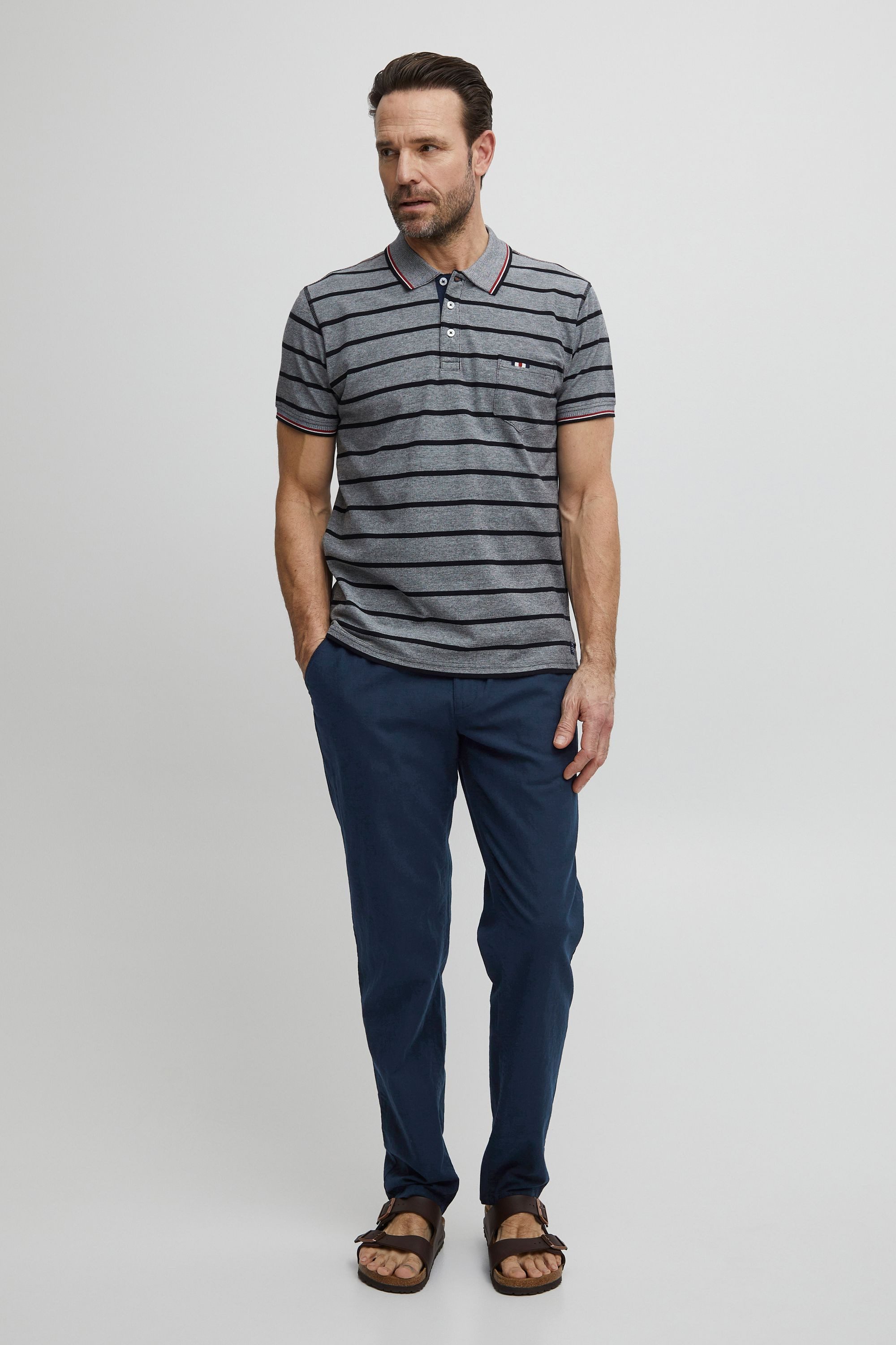 FQ1924 Jogginghose FQBente Hose aus Leinenmix