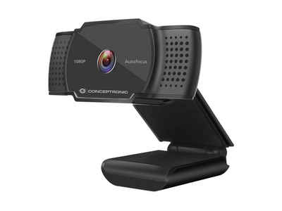 Conceptronic CONCEPTRONIC Webcam AMDIS 1080P(2K über Sof) AF (Web+Mic)sw Mäuse