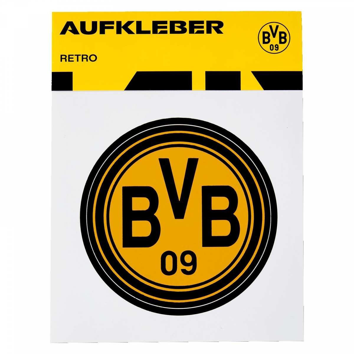 BVB Sticker Retro Aufkleber, (1-tlg), Retro Aufkleber