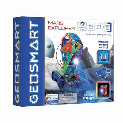 Smart Games Magnetspielbausteine Geosmart Mars Explorer, (51 St)