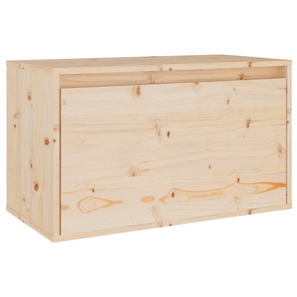 vidaXL Regal Wandschrank 60x30x35 cm Massivholz Kiefer, 1-tlg.