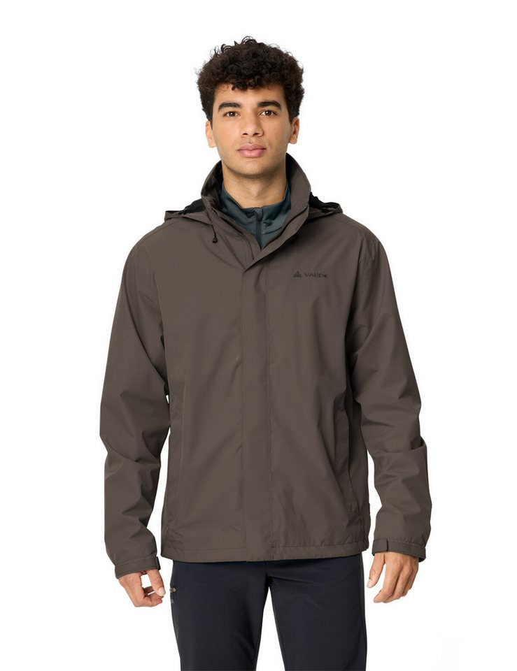 VAUDE Regenjacke Men's Escape Light Jacket mit zwei Reißverschlusstaschen, atmungsaktiv, schnell trocknend