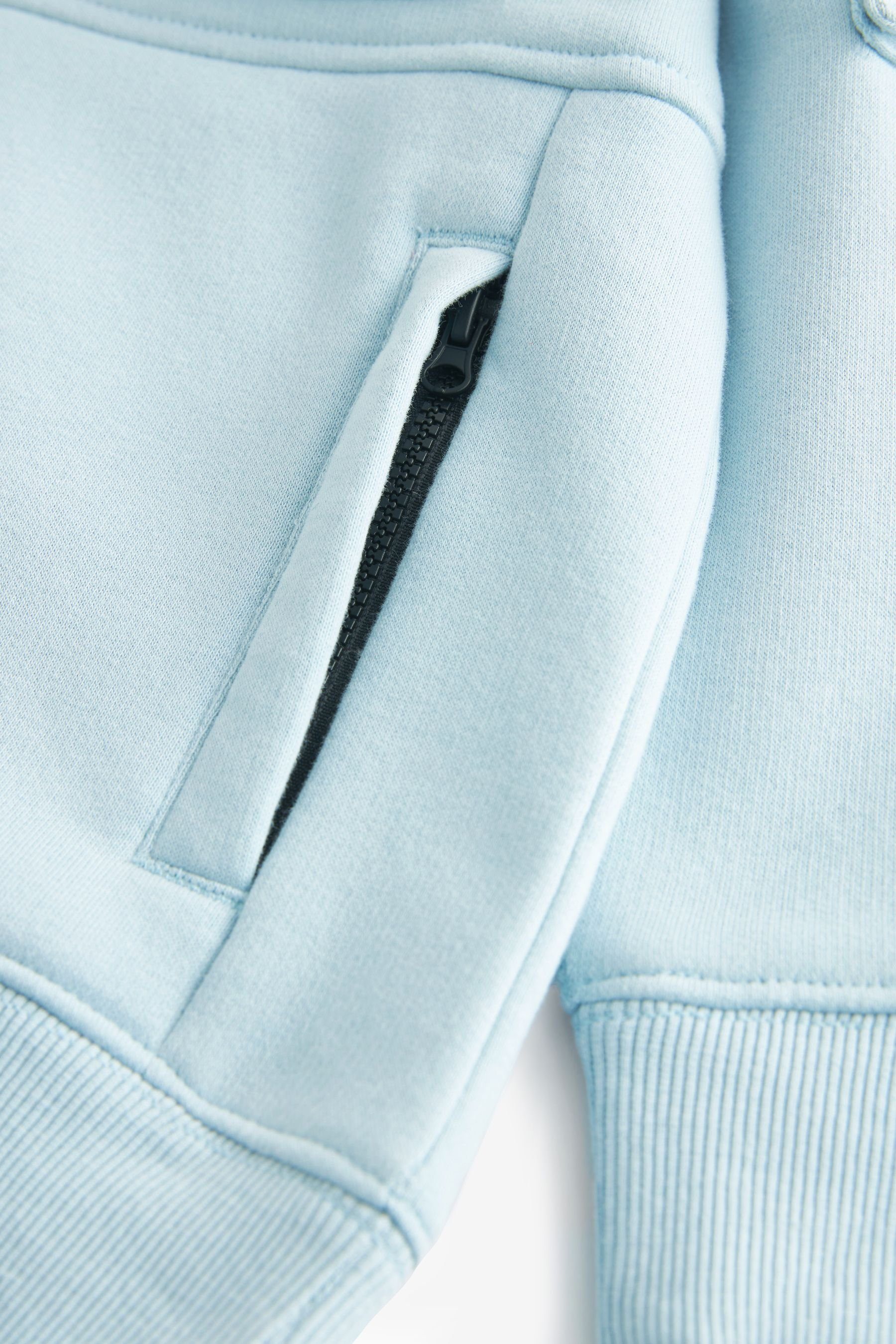 Pale Blue mit Jogginganzug Next (2-tlg) Sweatanzug Utility-Kapuzensweatshirt