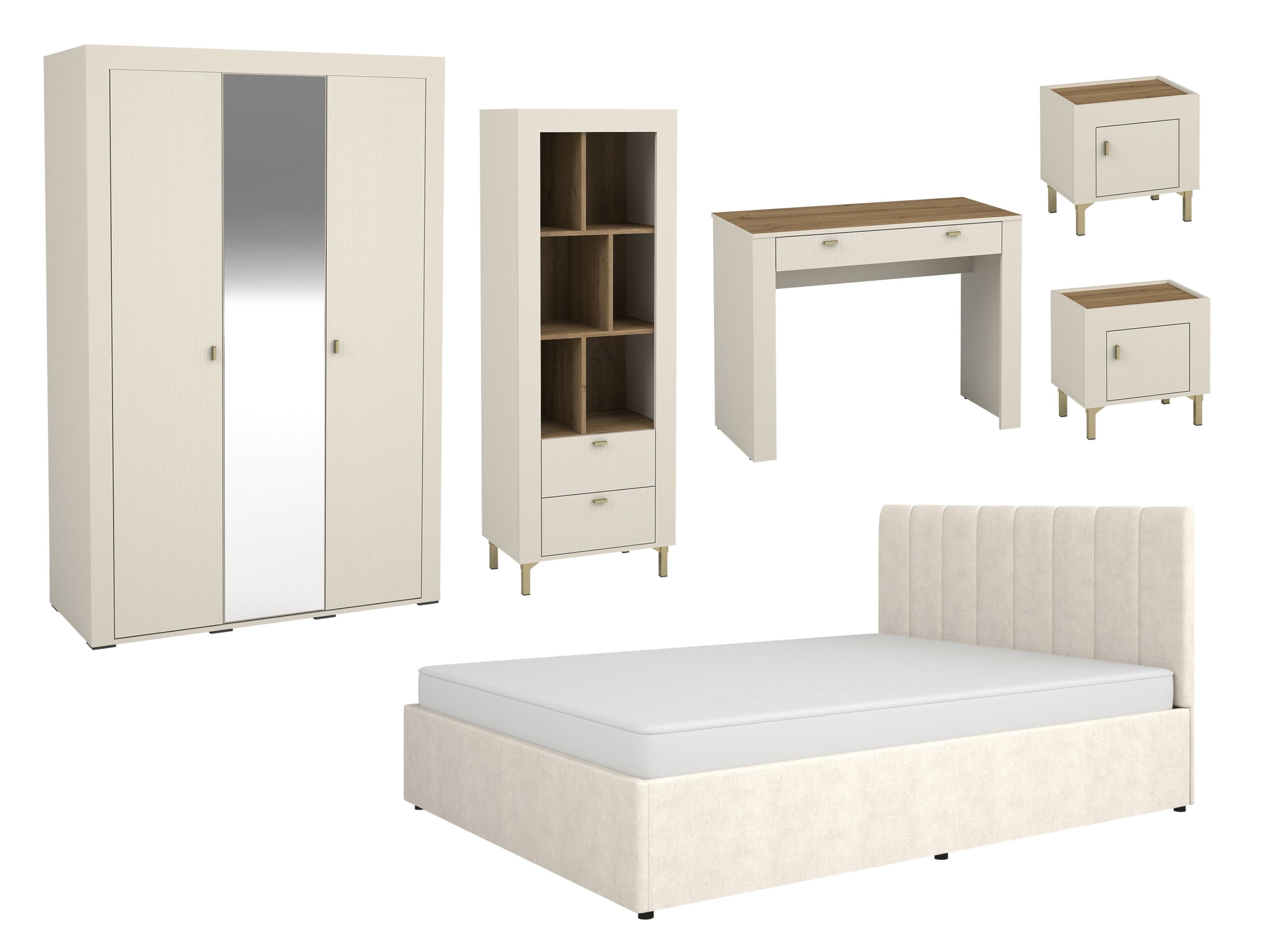 Kaschmir - Eiche - Beige