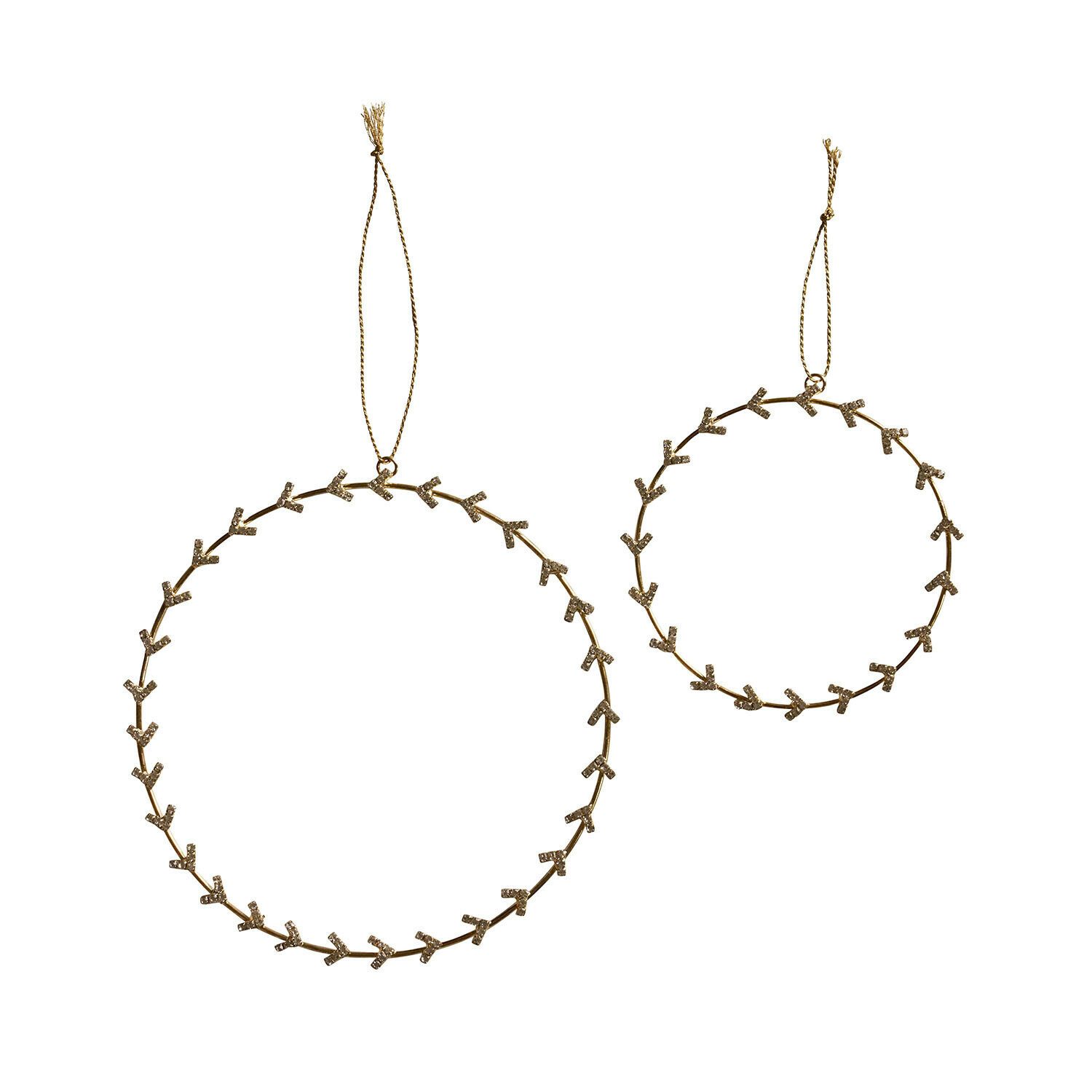 Mirabeau Dekokranz Kranz 2er Set Maravita gold