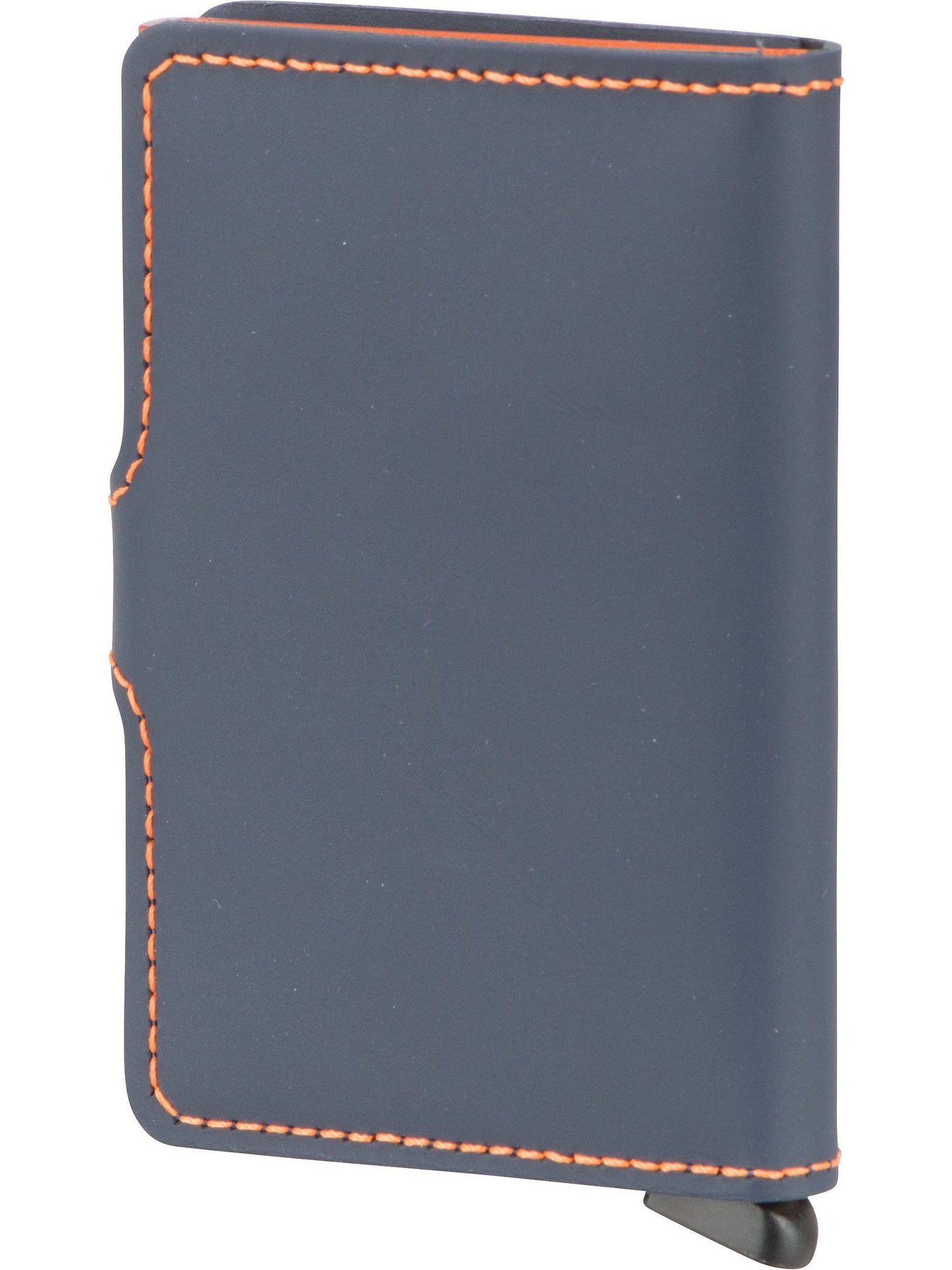 Night Matte Brieftasche Miniwallet SECRID Blue-Orange