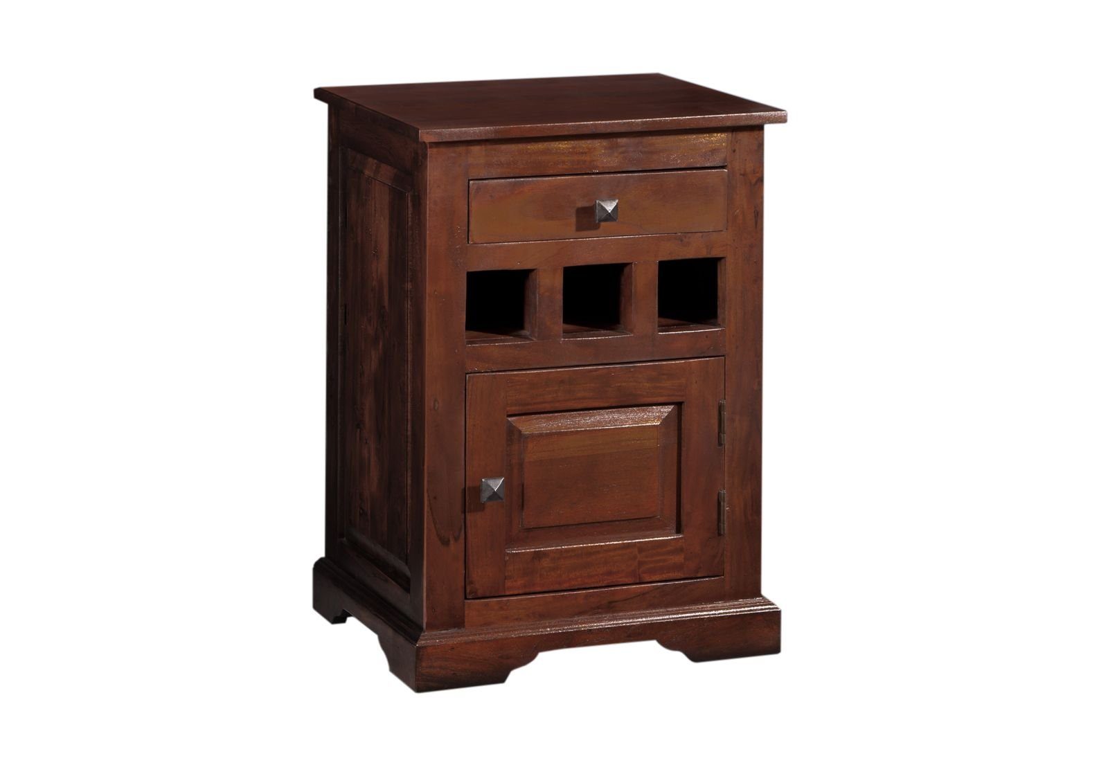 Massivmoebel24 Nachttisch OXFORD (Nachttisch Akazie 46x40x65 günstig online kaufen