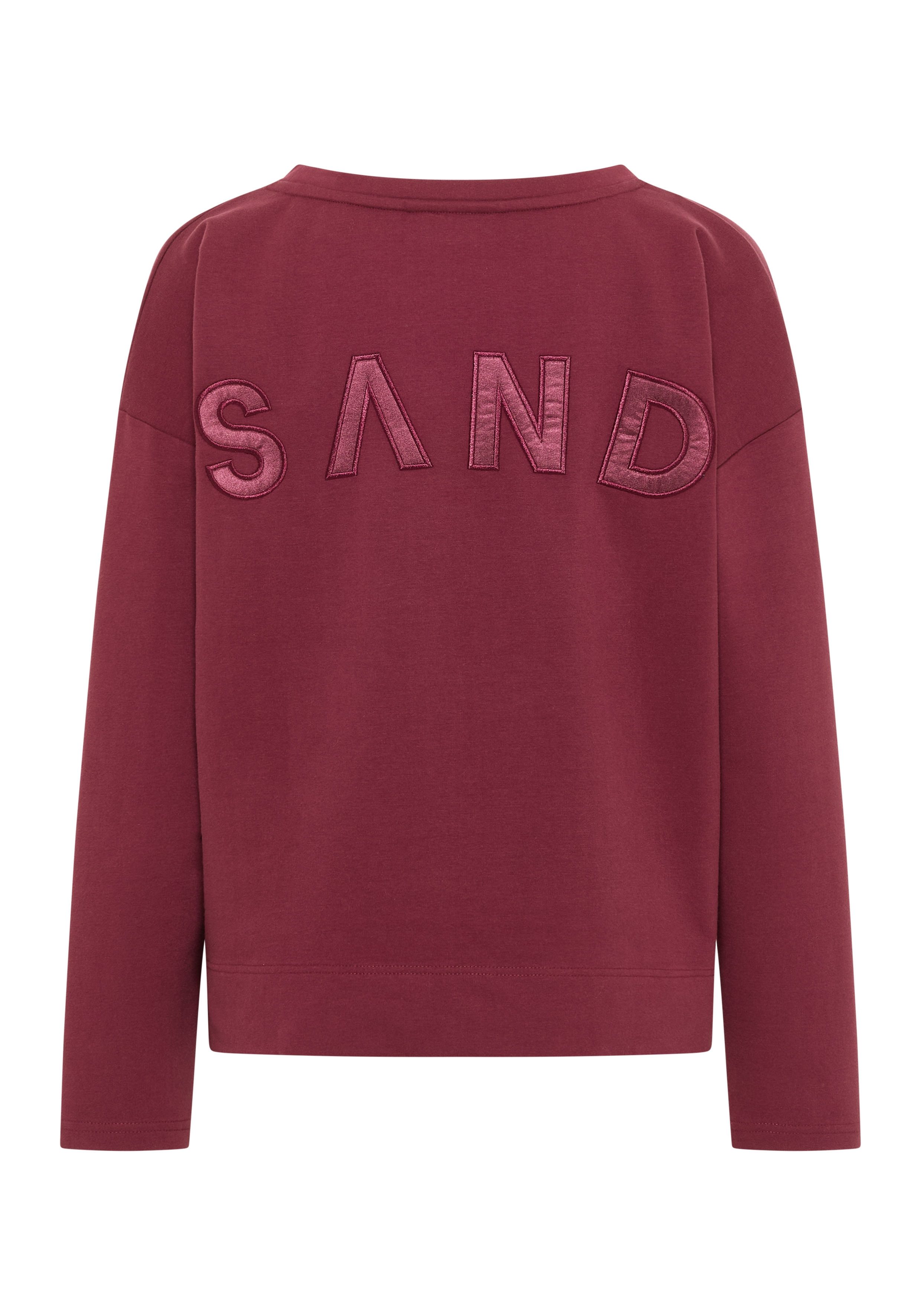 Elbsand Sweatshirt Aleah weiter Ausschnitt, überschnittene Schultern, locker geschnitten
