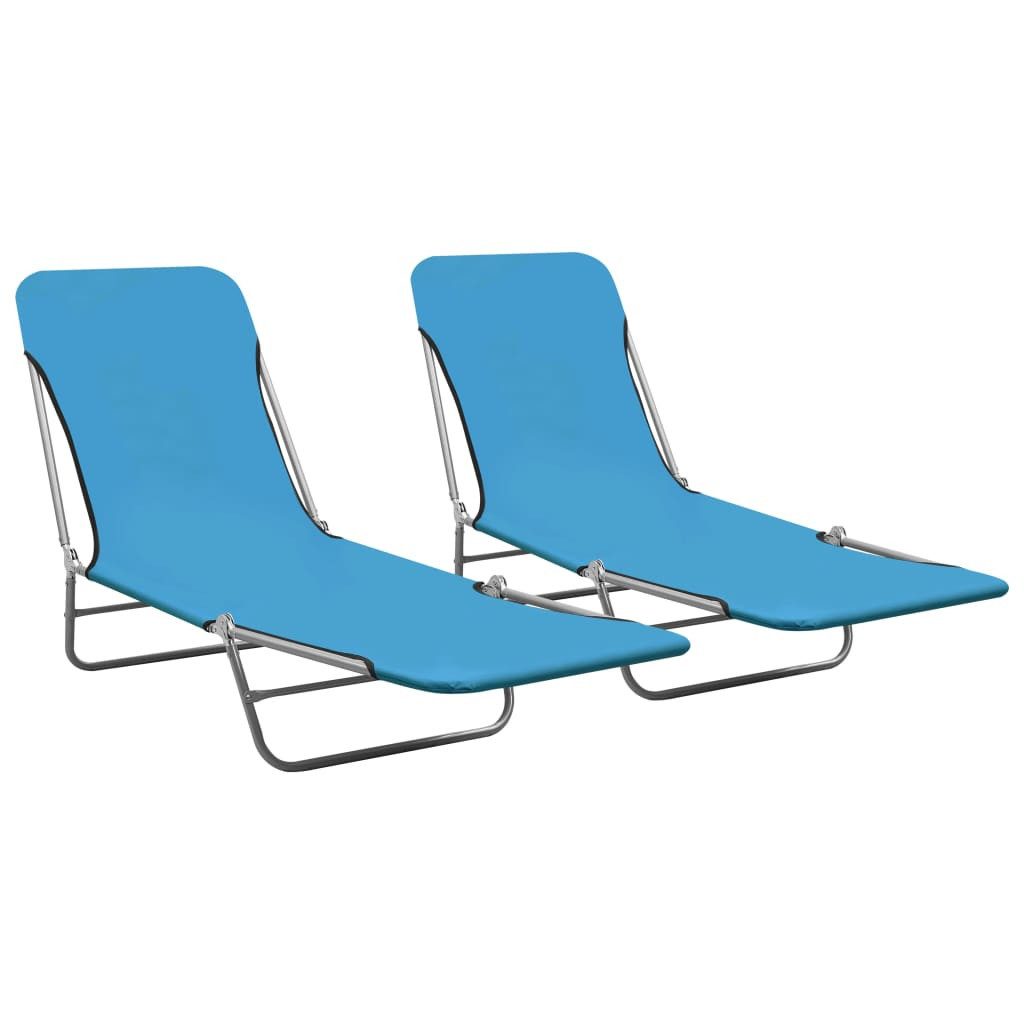 Gartenliege 2er Set Gartenliege Strandliege Klappbare Sonnenliege Campingliege Sto