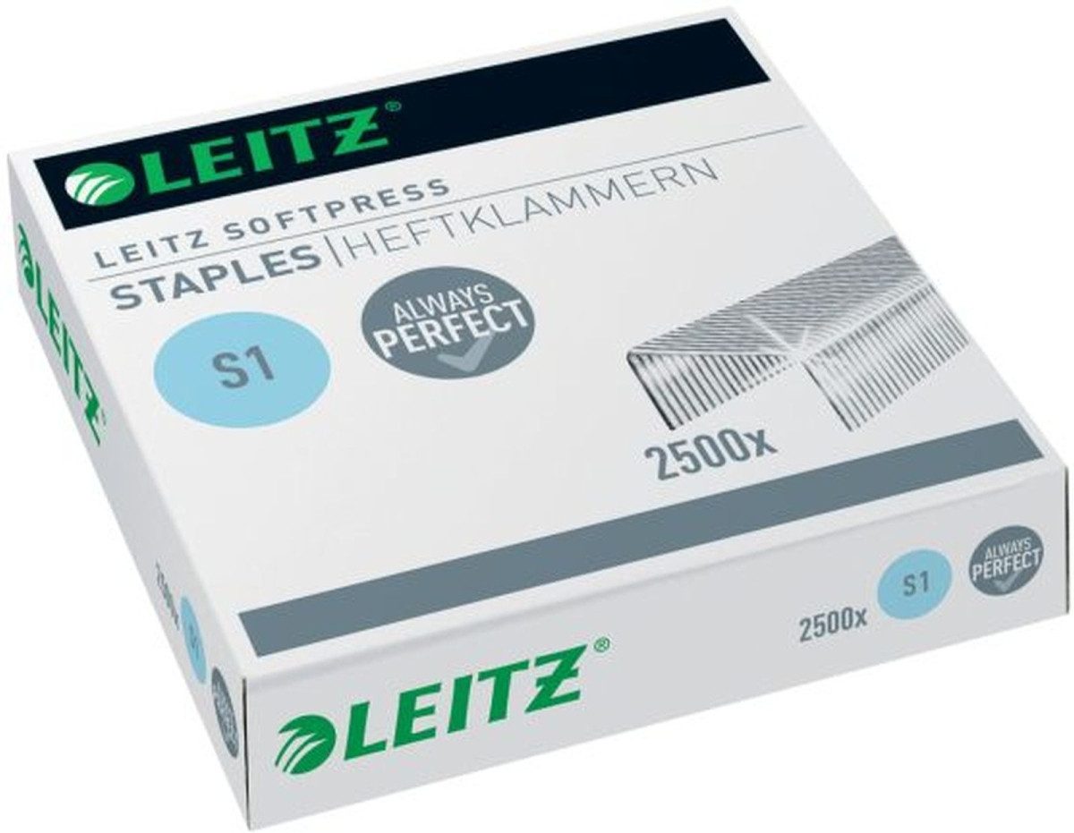 LEITZ Heftklammer Heftklammer Softpress 30 Blatt VE=2500 Stück