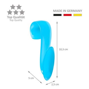 Wellgro Kleiderhaken 12x WELLGRO Rundheizkörperhaken - Top Qualität MADE IN GERMANY
