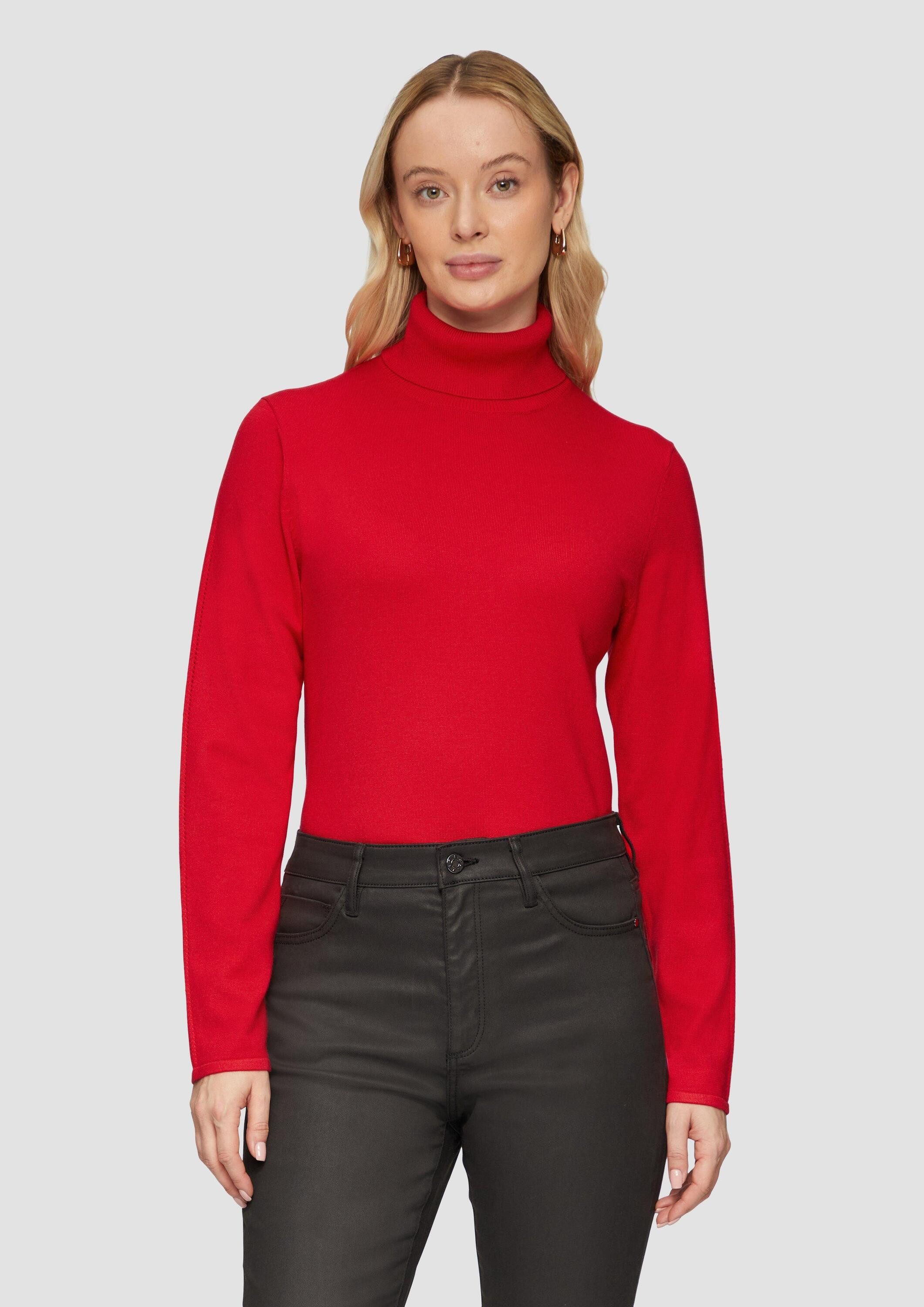 s.Oliver Longpullover Strickpullover (1-tlg) günstig online kaufen
