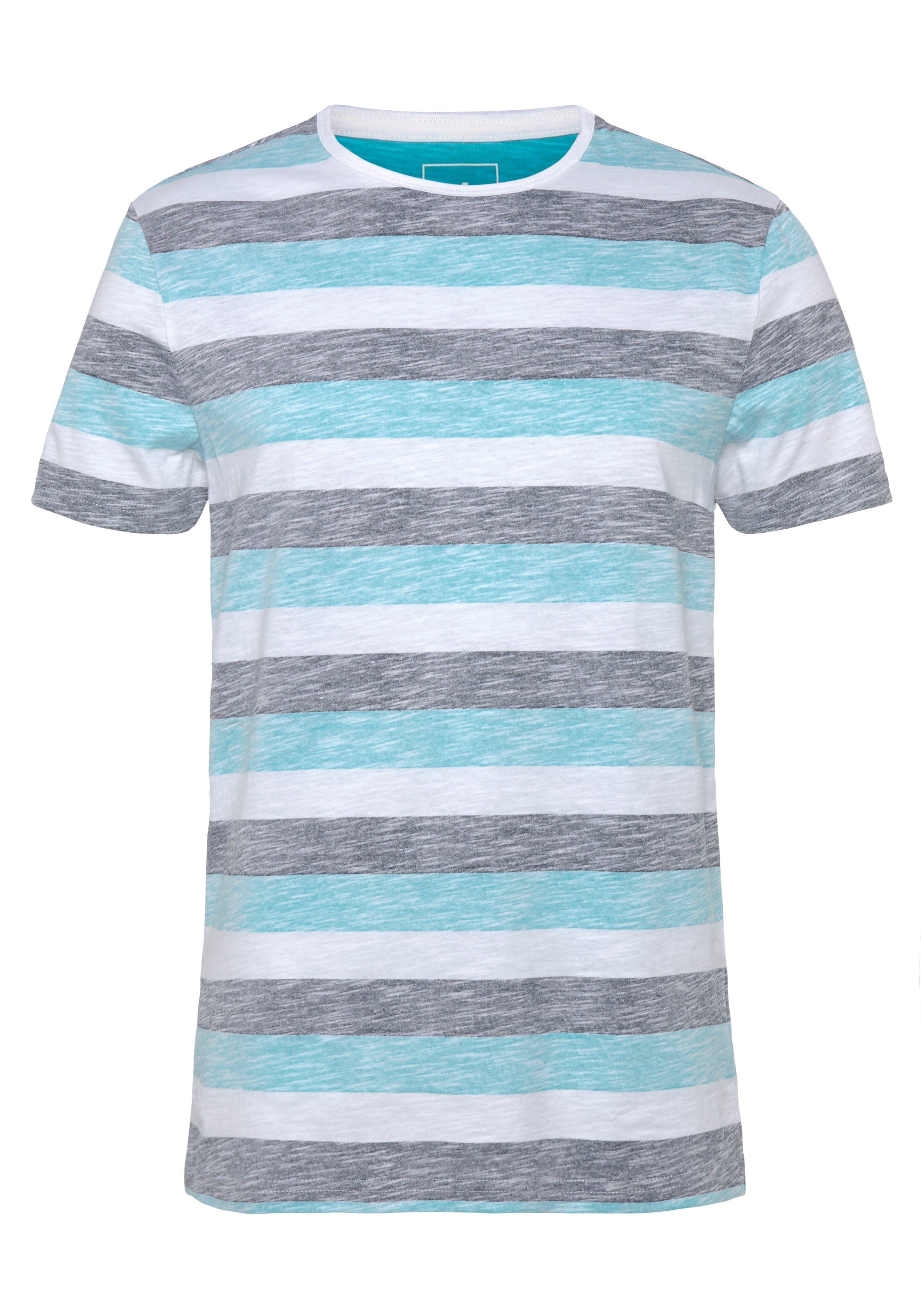 AJC T-Shirt schmal geschnitten, gestreift, Rundhalsausschnitt. € 13,99, (€ 13,99 pro 1 Stk).