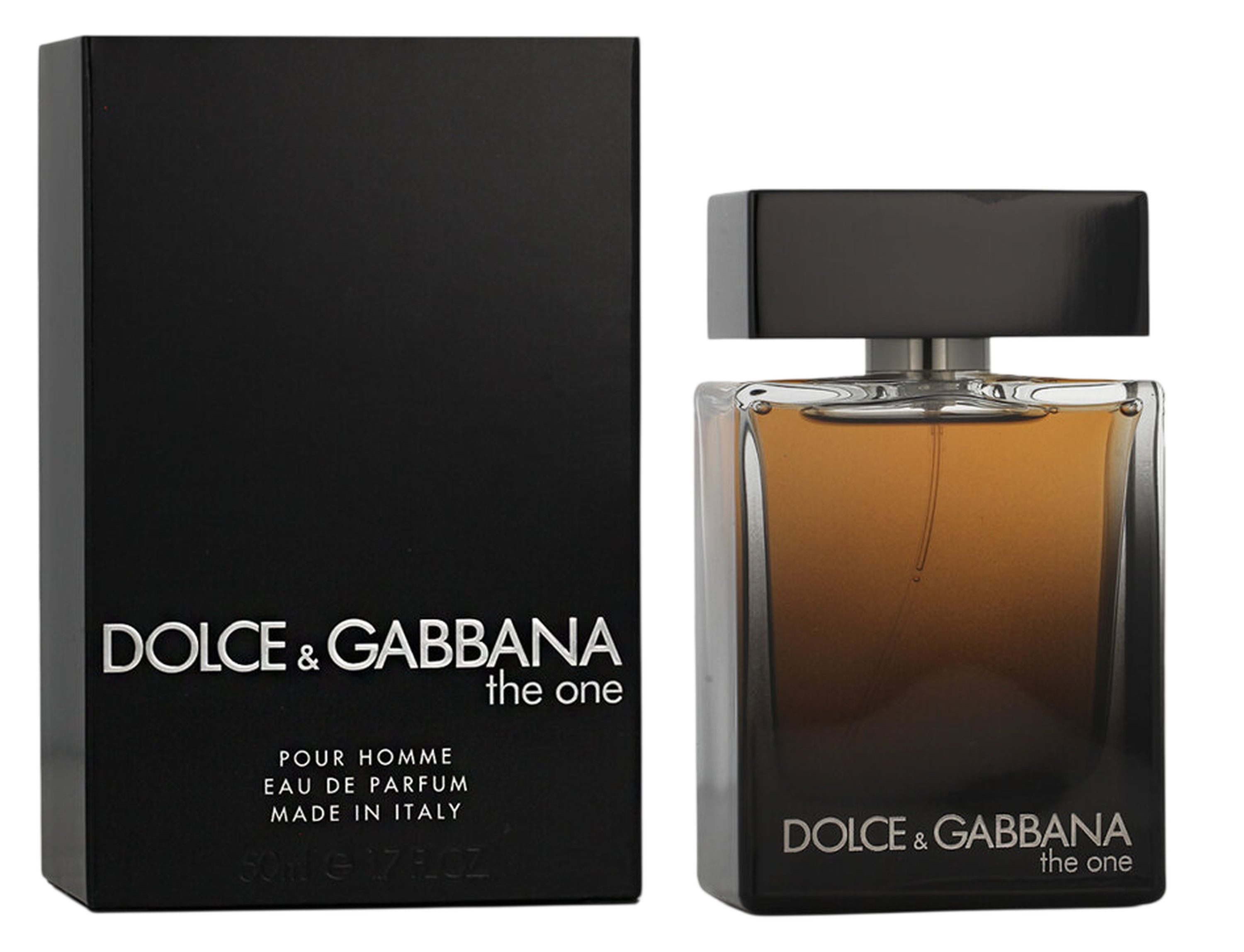 DOLCE & GABBANA Eau de Parfum The One Pour Homme EDP Herren Spray, Würzig-holziger Duft mit Amber, Grapefruit und Orangenblüten