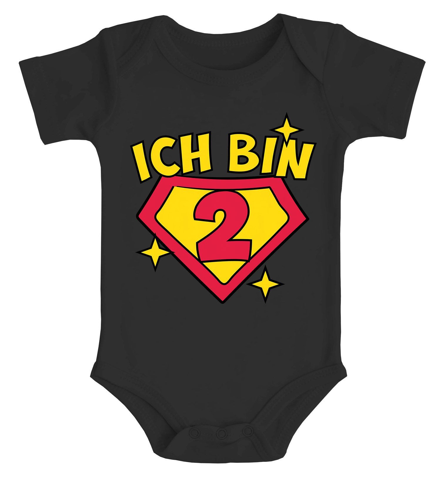 Body Babybody 1. und 2. Geburtstag Superheld Geschenk lustig