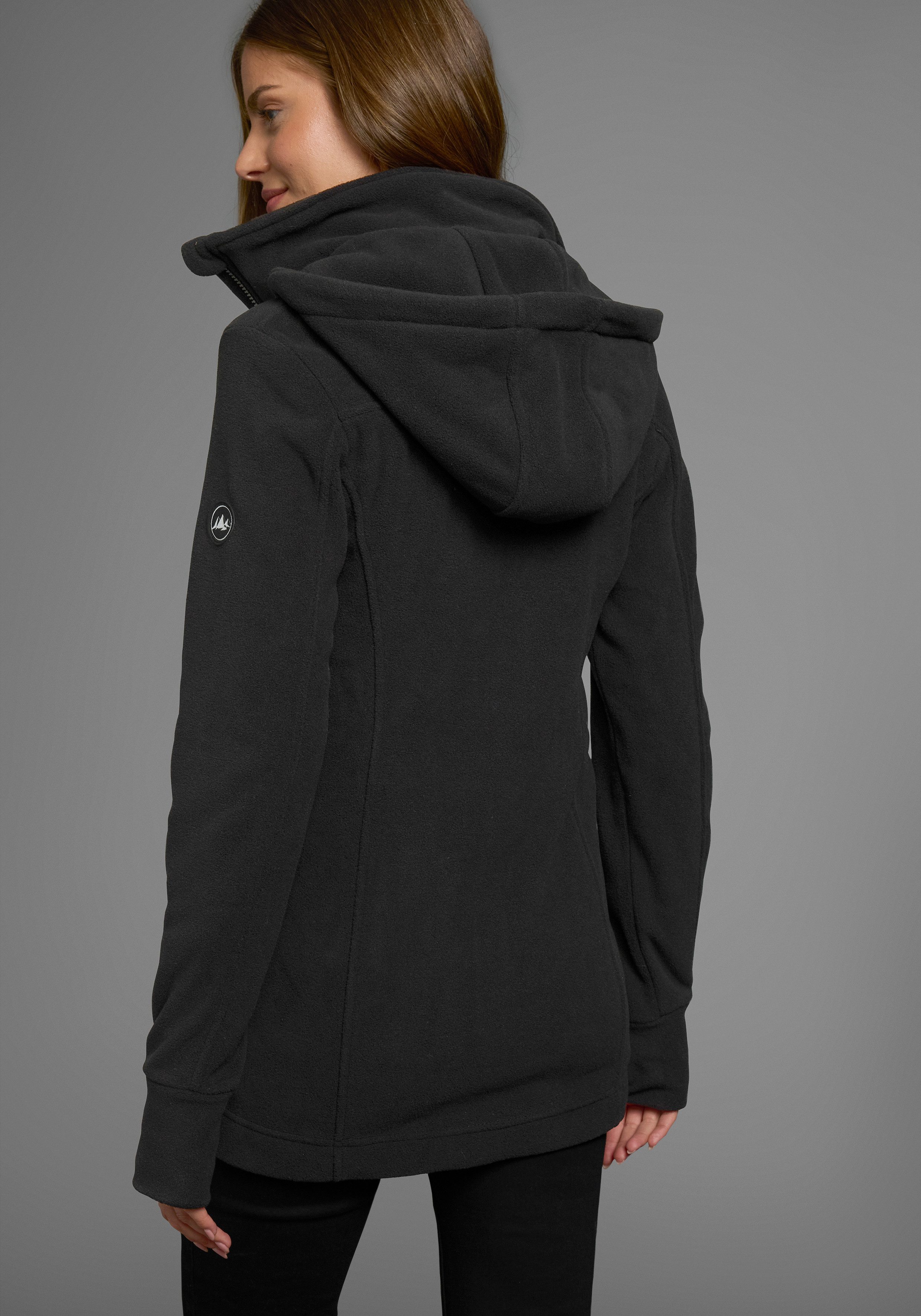 Polarino Fleecejacke aus Fleece, atmungsaktiv, schnell trocknend – Bild 4 von 5