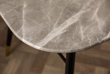 LebensWohnArt Esstisch Eleganter Esstisch ROMA 180cm grau Marmor-Optik
